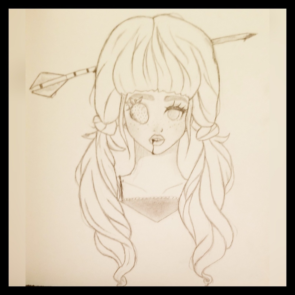 Melanie Martinez Portrait Sketch